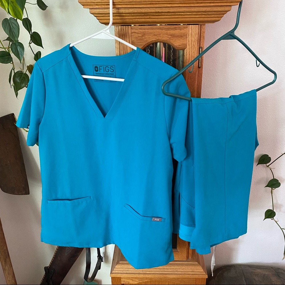 Teal Figs scrubs